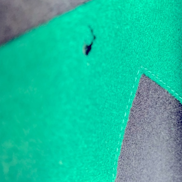 Julius Lang Navy Blue Maxi Wool Skirt Sz 40 - Picture 8 of 9